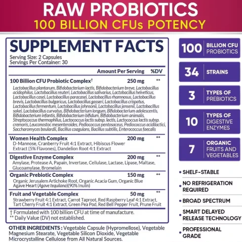 Probiotics Capsules best